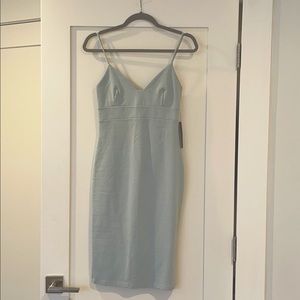 Lulu’s Light Blue Midi Bodycon Dress